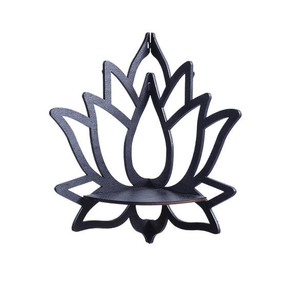 Lotus wandregal für Wandmontage aus Holz