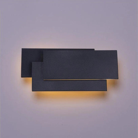 Velmora LED Wandleuchte mit Aluminiumgehäuse und mehrschichtigem Lichtdesign