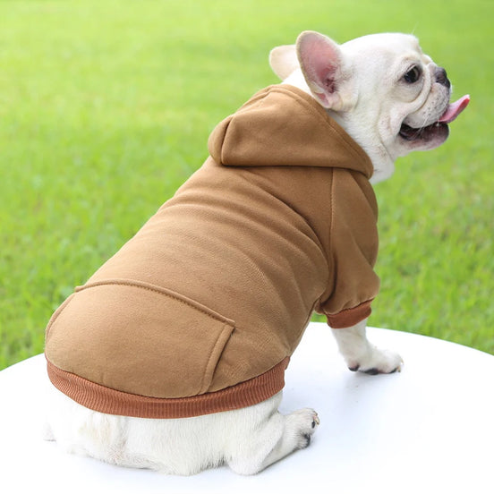Mirello Hunde-Hoodie aus Polyester für Herbst und Winter