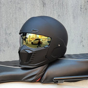 Valtrex Unisex Motorradhelm mit Visier