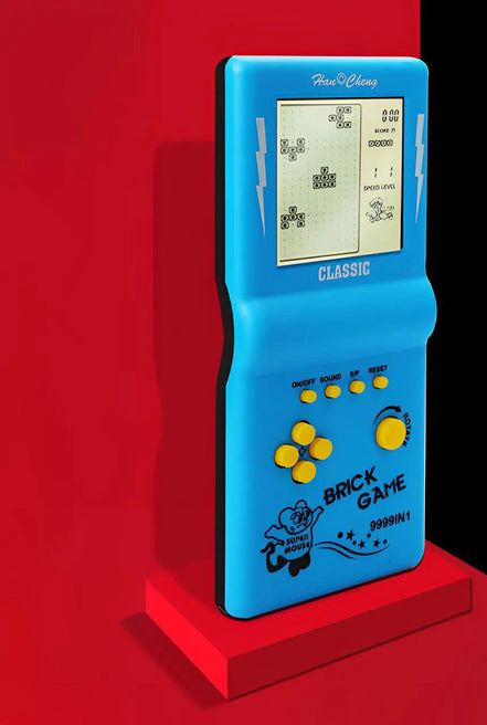 Retro Handheld Spielkonsole mit Puzzle-Spielen