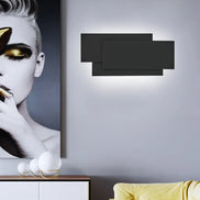 Velmora LED Wandleuchte mit Aluminiumgehäuse und mehrschichtigem Lichtdesign