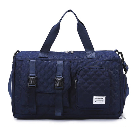 MoveLite Duffle Bag-Nylon-Reisetasche mit Reißverschluss und Schulterriemen
