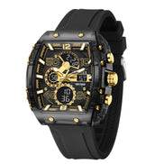 Torvex Herren Armbanduhr mit analog-digitaler Anzeige und LED-Beleuchtung