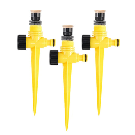 HydroSpin 360 Impact Sprinkler – Gartenregner mit Erdspieß