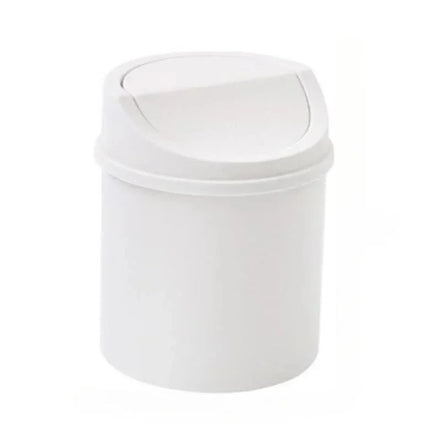 Selviro Mini Tisch-Mülleimer mit Klappdeckel
