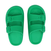 Velmora Unisex Slides mit Doppelriemen und verstellbaren Schnallen