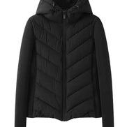 Elegante Damen Steppjacke mit Kapuze – Mireva