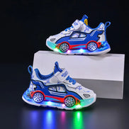 SparkWalk Kinder LED Sneakers mit Klettverschluss