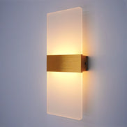Liravon LED Wandleuchte Aluminium Acryl Innenwandlampe