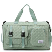 MoveLite Duffle Bag-Nylon-Reisetasche mit Reißverschluss und Schulterriemen