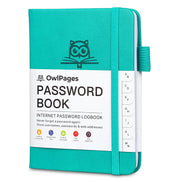 Securelia Passwortbuch mit alphabetischen Registern und Hardcover