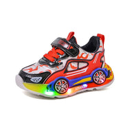 SparkWalk Kinder LED Sneakers mit Klettverschluss
