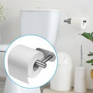 Edelstahl Toilettenpapierhalter ohne Bohren – CleanMount
