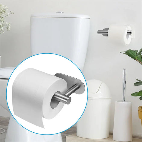 Edelstahl Toilettenpapierhalter ohne Bohren – CleanMount