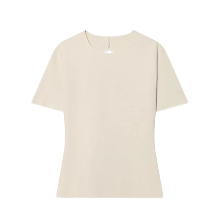 Damen-Zweiteiler mit Kurzarmshirt und Schlaghose – Elanique