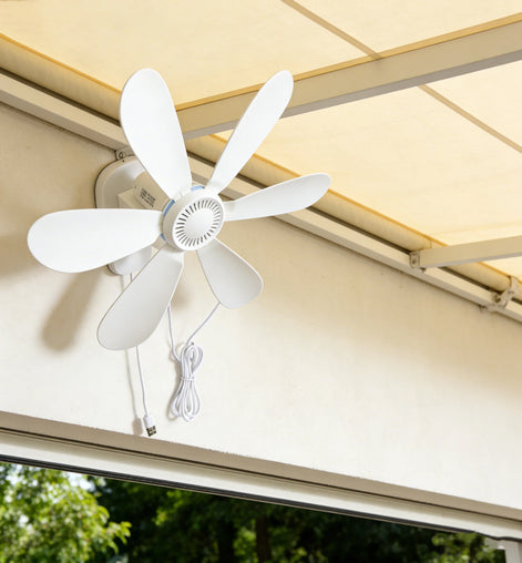 USB-Wandventilator mit Fernbedienung und Timer – AeroLinea