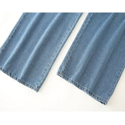 Damen Wide-Leg-Jeans mit hoher Taille und lockerer Passform – Lunessa