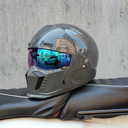 Valtrex Unisex Motorradhelm mit Visier