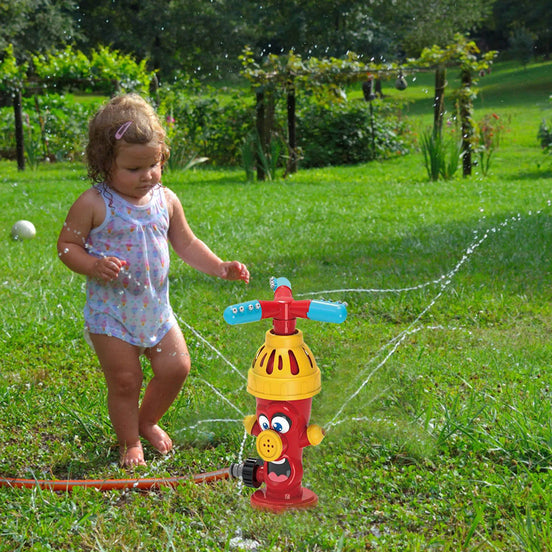 AquaRocket Wassersprinkler Spielzeug mit Raketen-Design für Garten und Sommer