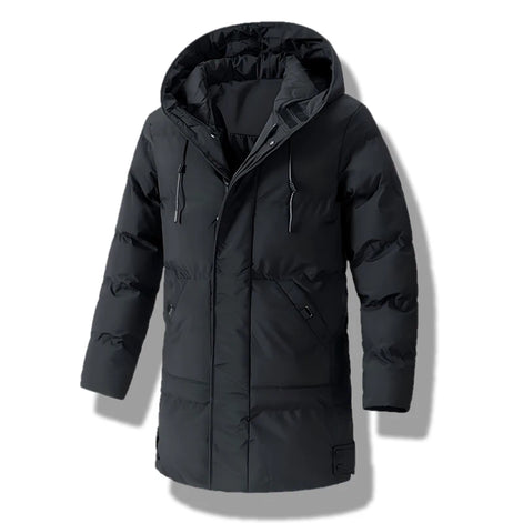 Herren Winter-Steppjacke mit Kapuze – Nordven