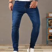 Rovento Herren Jeans Straight Fit