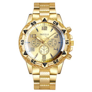 Steelmark Classic Watch – Quarz-Armbanduhr mit Edelstahlarmband