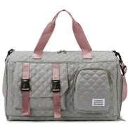 MoveLite Duffle Bag-Nylon-Reisetasche mit Reißverschluss und Schulterriemen