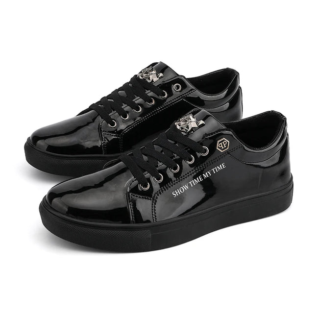 Tavero Herren Sport Sneakers mit Schnürung und Mesh