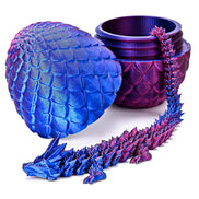 DracoFlex Drachenei-Figurenset – Bewegliches Modellspielzeug aus Ei-Box
