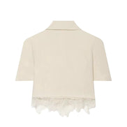 Damen-Zweiteiler mit Blazer und Shorts – Bellavique