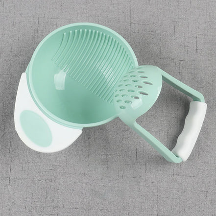 Manueller Baby-Nahrungszerkleinerer – Mahl- und Pürierschale für Beikost