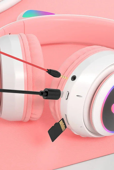 Felino Kinderkopfhörer – Faltbarer Bluetooth-Kopfhörer mit LED-Elementen