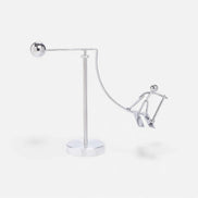 Dekorative Pendule mit Kugeldesign für den Innenbereich