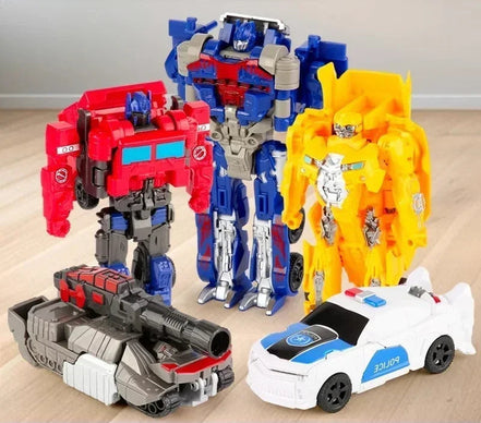 MechaShift Transformationsfigur – Modellspielzeug mit Fahrzeug- und Robotermodus