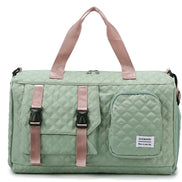 MoveLite Duffle Bag-Nylon-Reisetasche mit Reißverschluss und Schulterriemen
