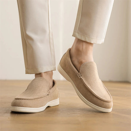 Velmoro Herren-Loafer aus Wildleder – Klassische Slipper für Alltag & Anlass