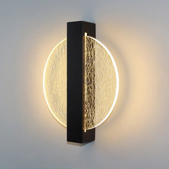 Arvion LED Wandleuchte mit Acrylkörper und indirekter Lichtverteilung