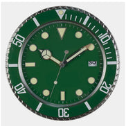 Ferano Wanduhr aus Metall – Modernes Design mit Leuchteffekt