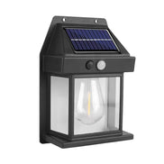Solvire LED Solar Wandleuchte mit Bewegungssensor und Dämmerungssensor