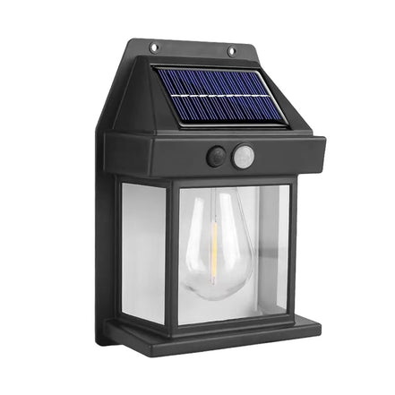 Solvire LED Solar Wandleuchte mit Bewegungssensor und Dämmerungssensor