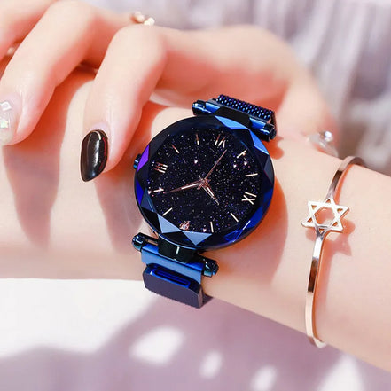 Velara Damenarmbanduhr – Uhr mit Sternenhimmel-inspiriertem Zifferblatt