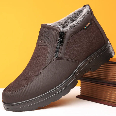 Unisex Winterstiefel mit Plüschfutter und Reißverschluss – Norvik
