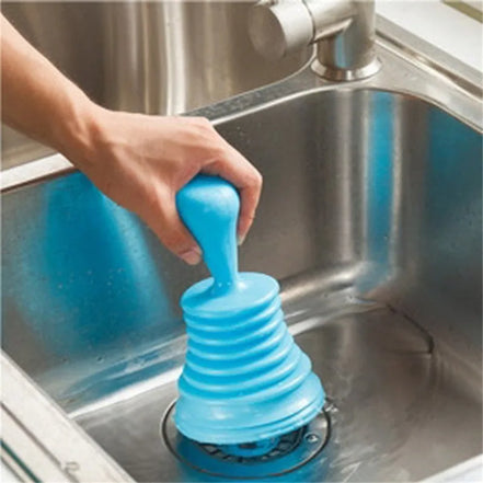 DrainForce Press Plunger – Saugheber für Waschbecken und Abfluss
