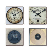 Parisio Wanduhr – Runde Holz-Uhr mit Quartzwerk (verschiedene Größen)