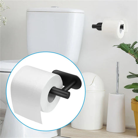 Edelstahl Toilettenpapierhalter ohne Bohren – CleanMount