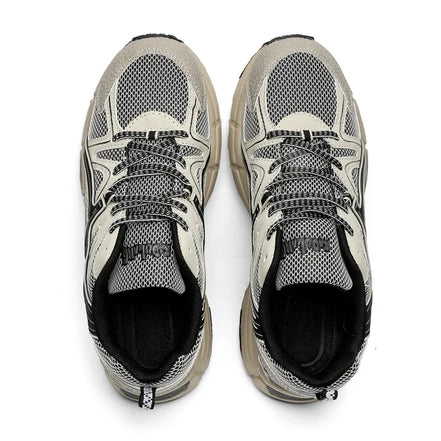 Ximorun Unisex Sneaker mit Mesh-Obermaterial und profilierter Sohle