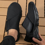 Velmira Damen Sneakers mit Klettverschluss – leichte Mesh Freizeitschuhe