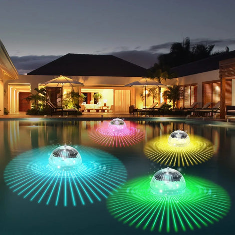 Lunora Solar Schwimmleuchte mit Farbwechsel für Pool und Garten