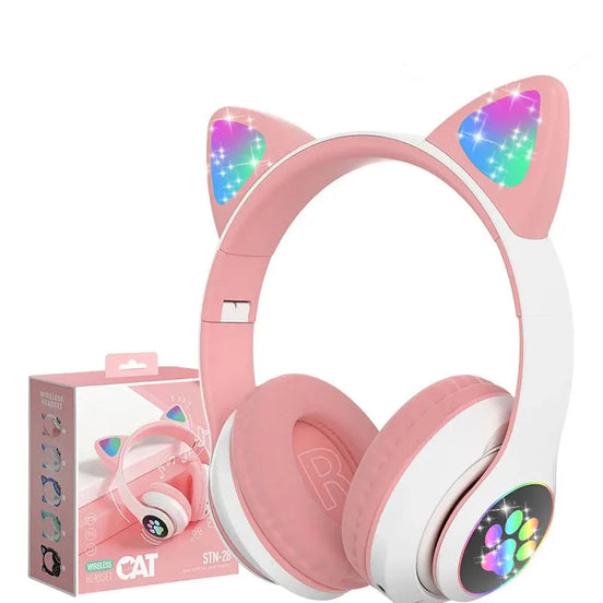 Felino Kinderkopfhörer – Faltbarer Bluetooth-Kopfhörer mit LED-Elementen